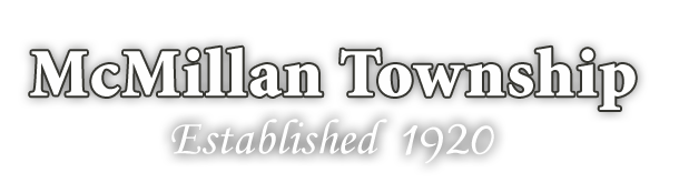 McMillan Township Established 1920